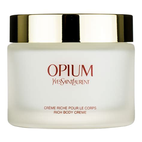 ysl opium body lotion|YSL opium rich body cream.